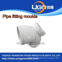 High quality good price plastic mould factory for standard size pipe fitting mould exporter in taizhou China